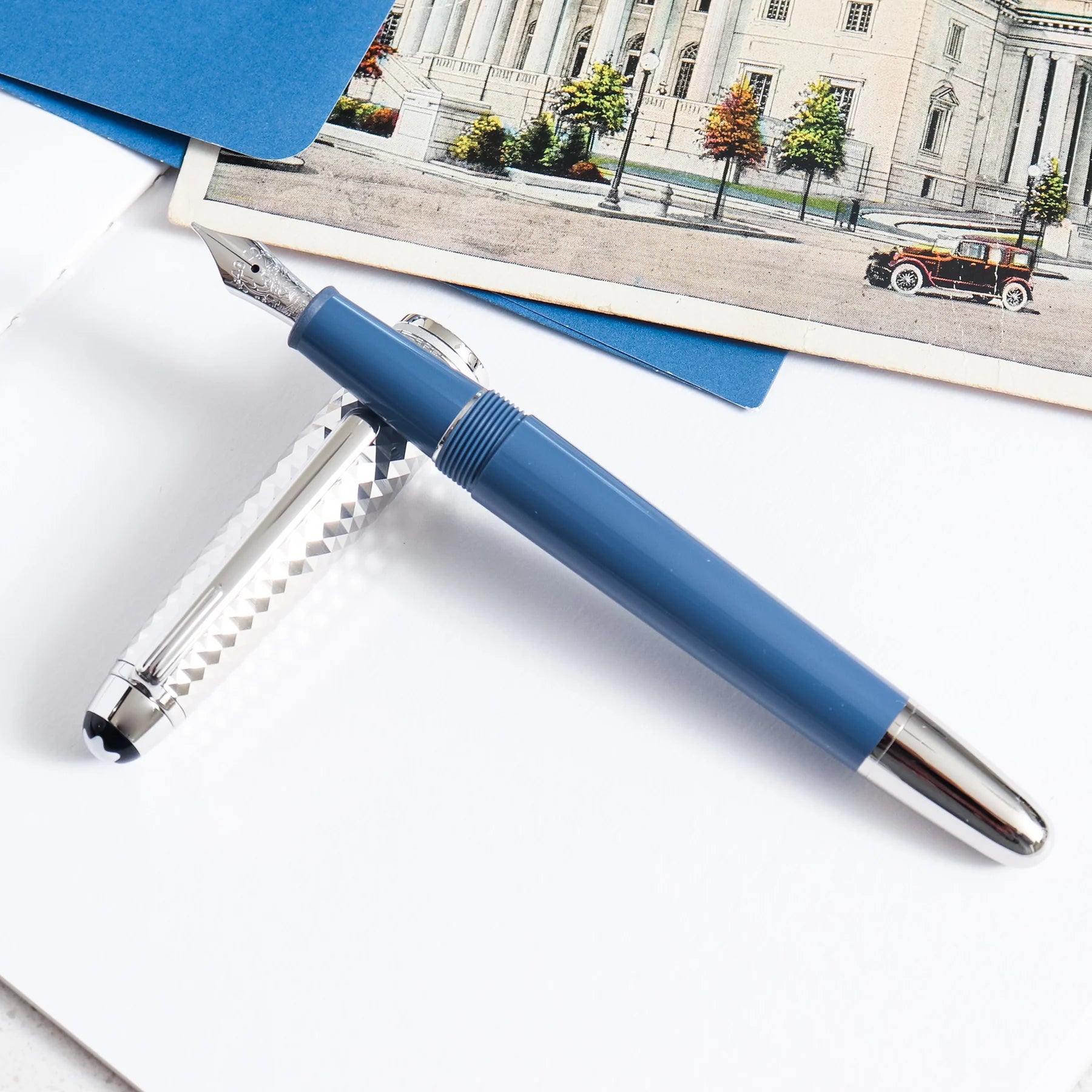 PIX Blue Ballpoint Pen - Luxury Ballpoint pens – Montblanc® MO