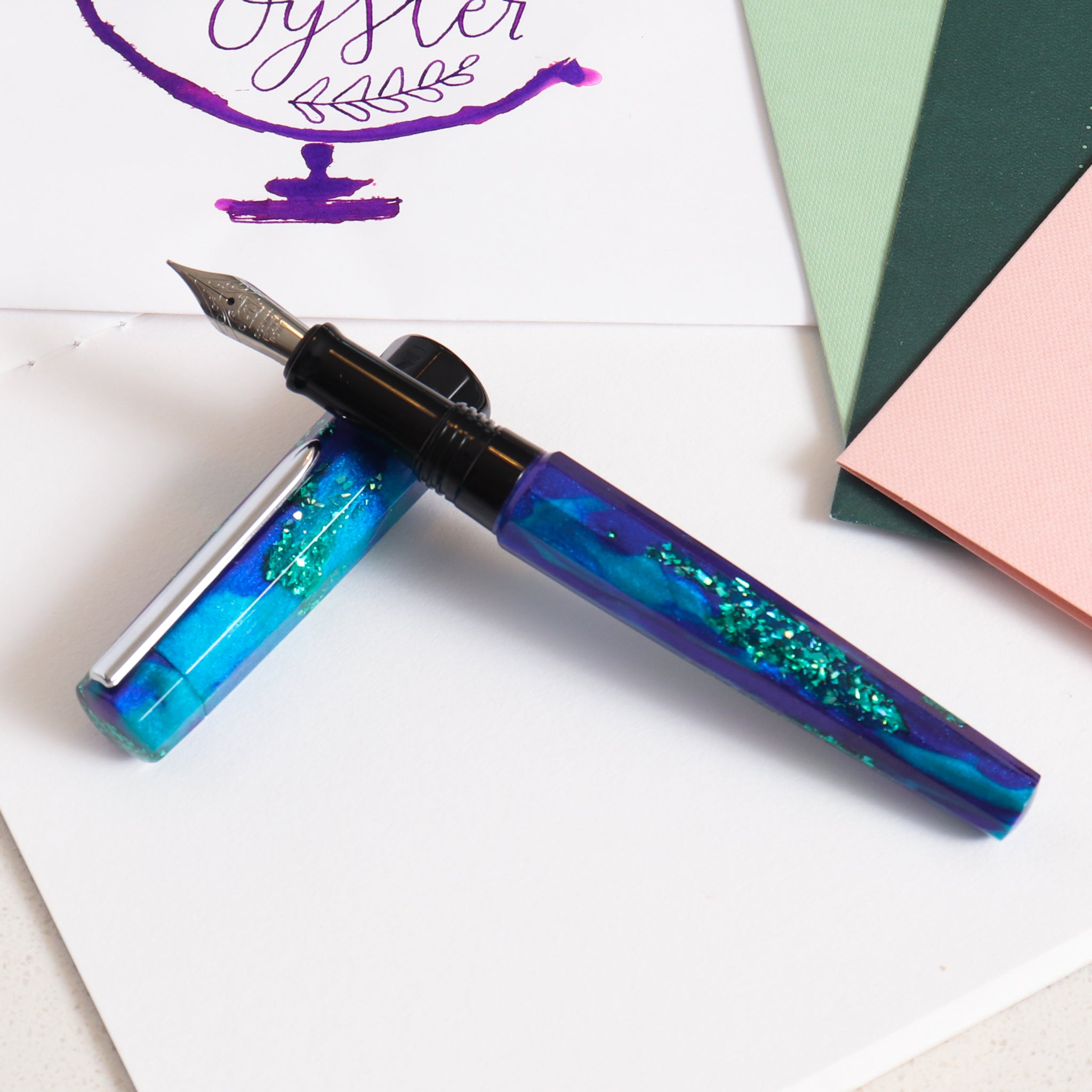 Benu Euphoria Fountain Pen in Tropical Blush - Goldspot Pens