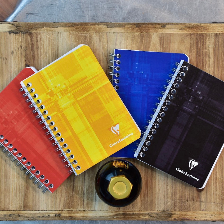 Clairefontaine Pocket Side Spiral Bound Notebook: Multiple