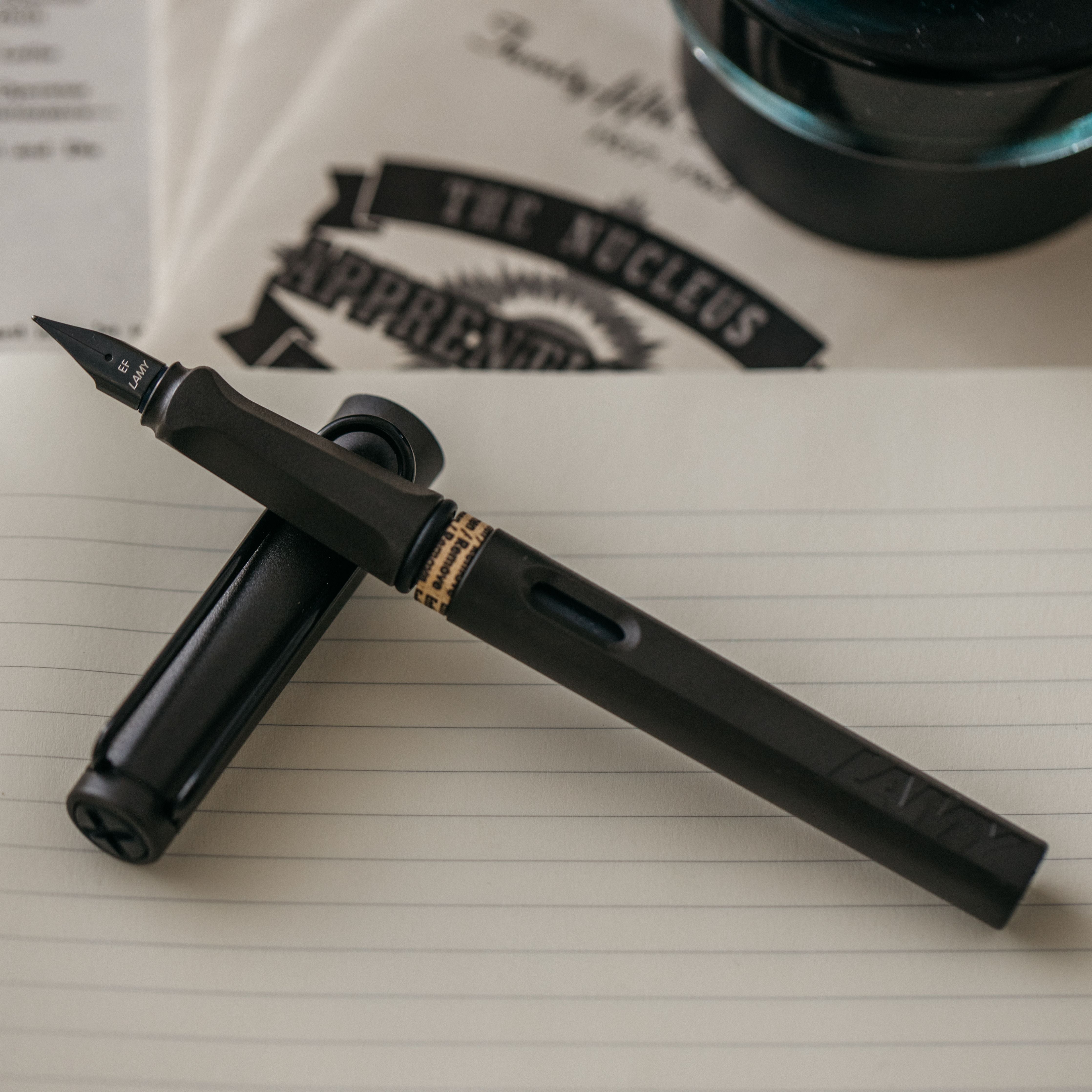 Lamy  Matte Charcoal & Black Safari Fountain Pen – Truphae