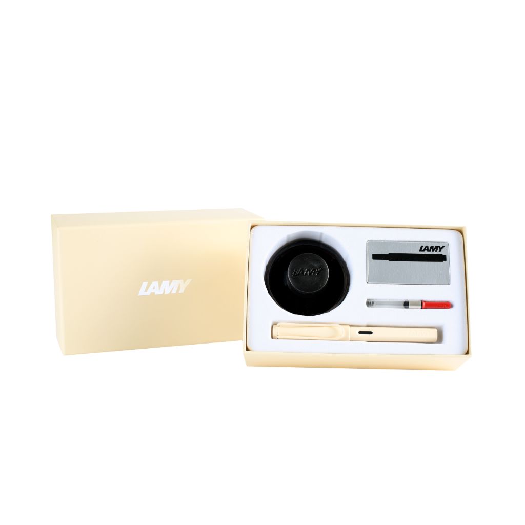 LAMY Safari 2022 Cozy Cream Fountain Pen Gift Set – Truphae