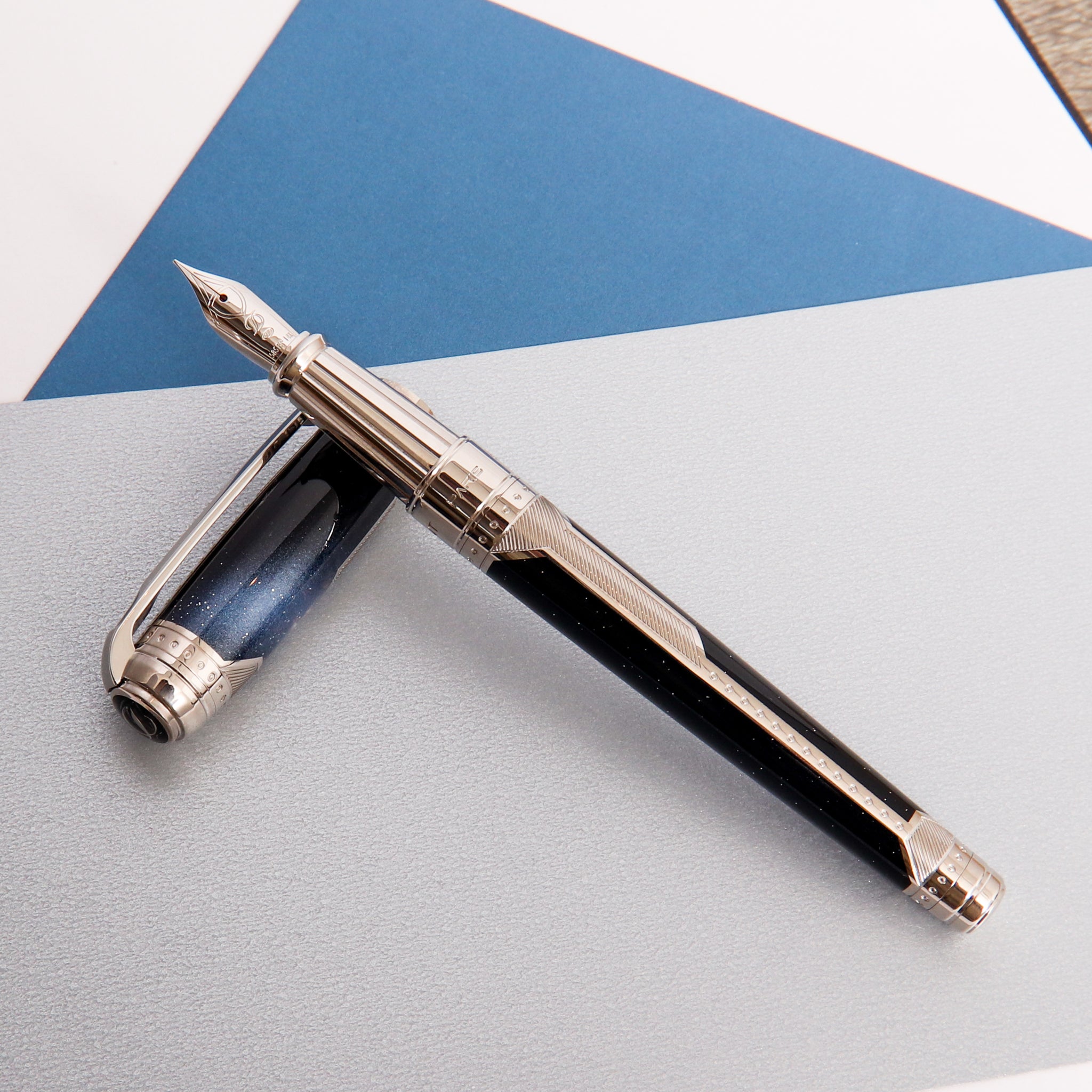 Parker Sonnet Premier Blue Lacquer Rollerball Pen - Preowned – Truphae