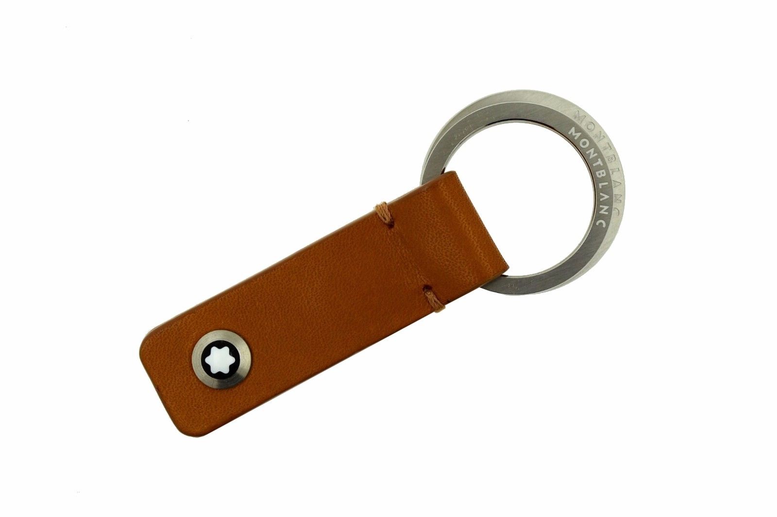 Montblanc 2-Split Leather Key Fob