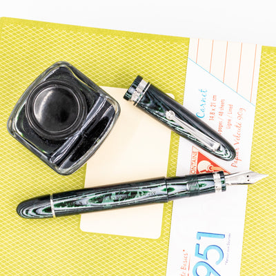 ASC Pavarotti Arco Verde Fountain Pen celluloid