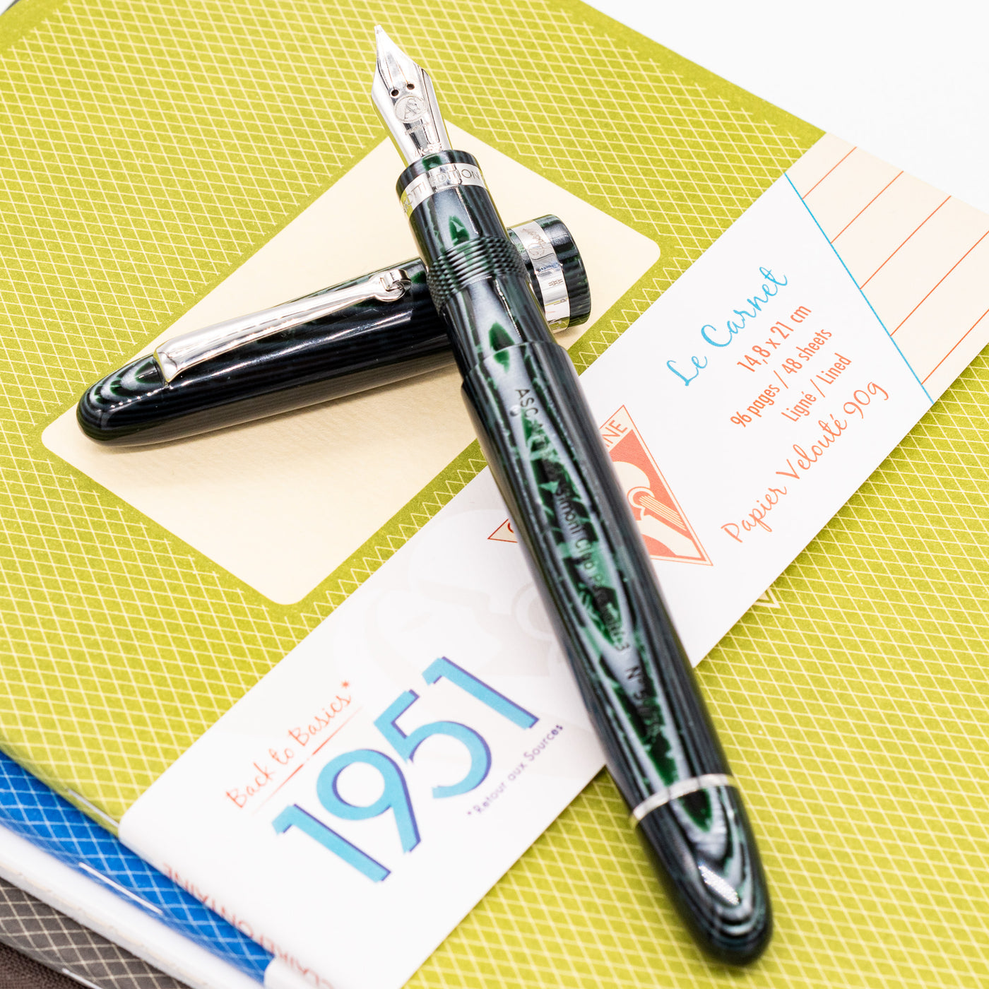 ASC Pavarotti Arco Verde Fountain Pen green