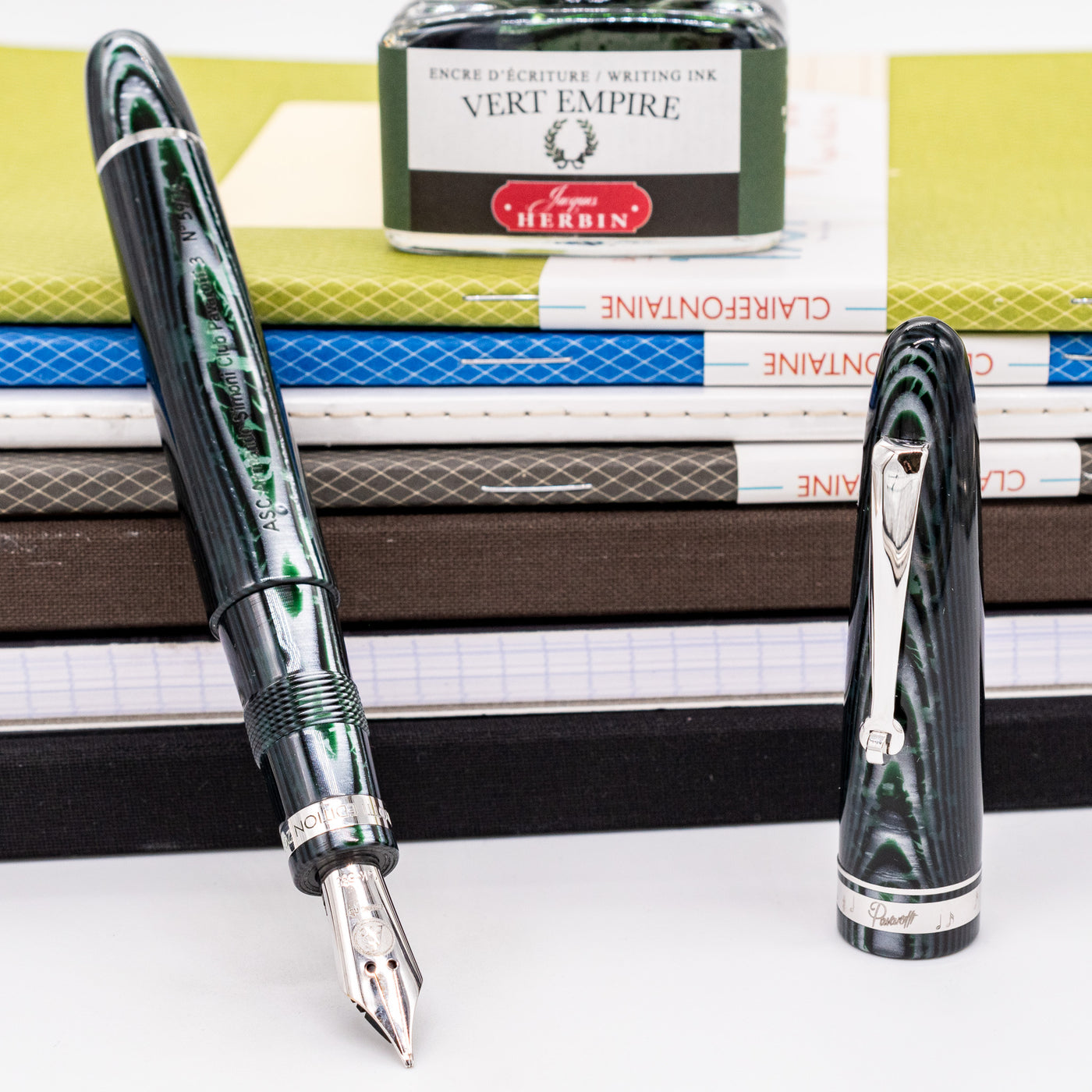 ASC Pavarotti Arco Verde Fountain Pen