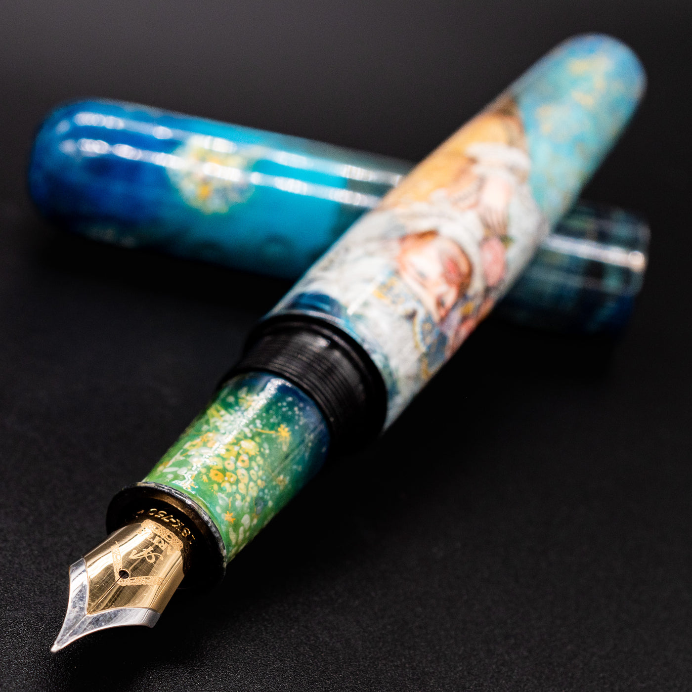 Artus Great Cities of the World Venice Fountain Pen Uncapped