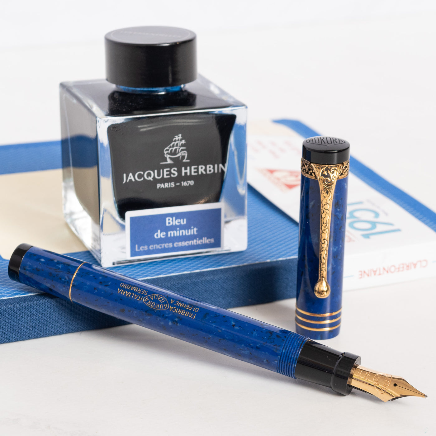 Aurora Internazionale Blue Limited Edition Fountain Pen – Truphae