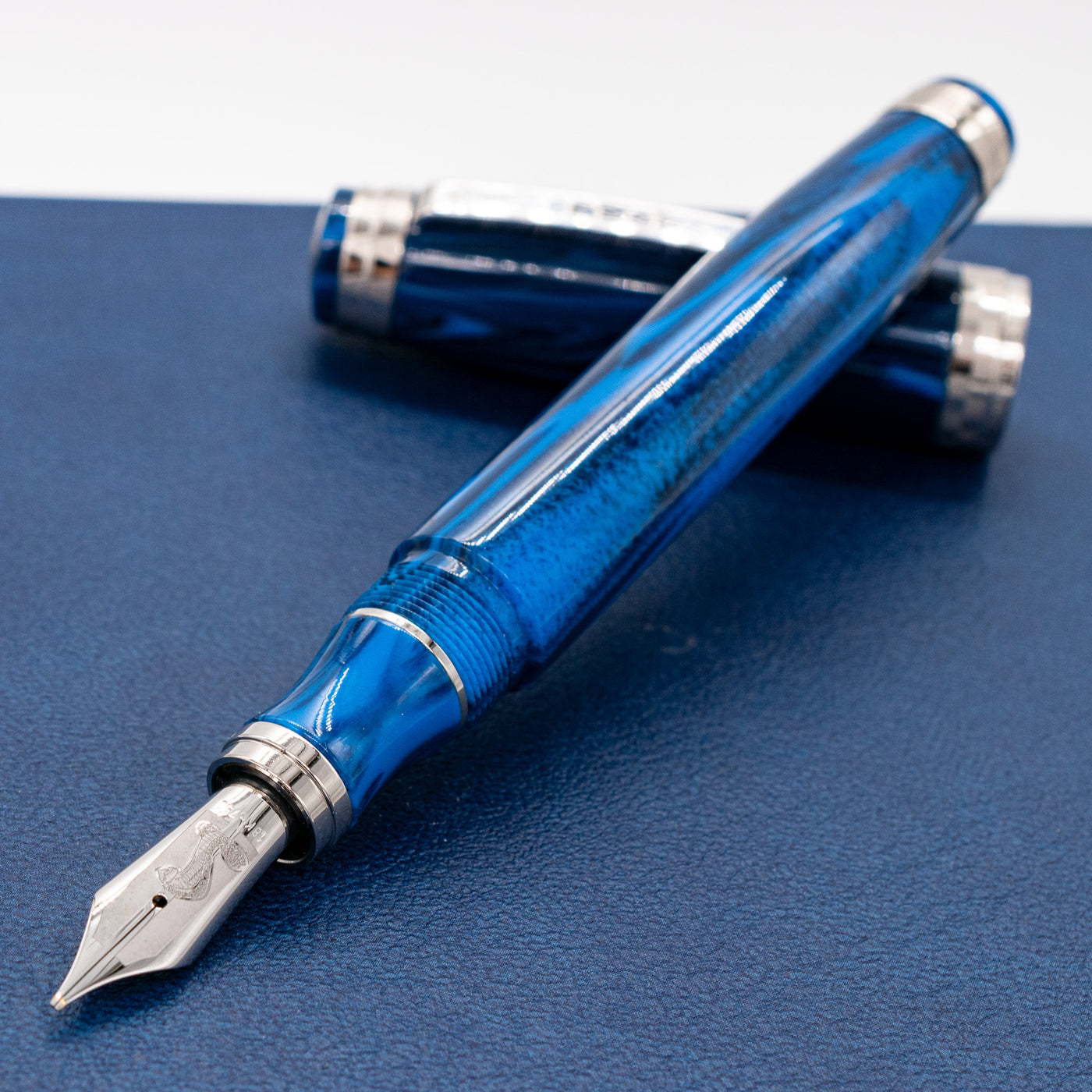 Bexley Carroll Shelby 427 Cobra Fountain Pen uncapped