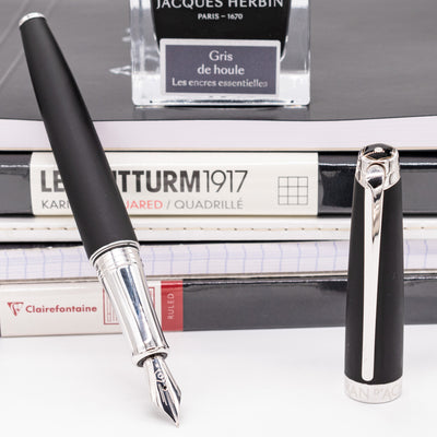 Caran d'Ache Leman Matte Black Fountain Pen