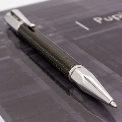 Caran d'Ache Varius Black Edition Ballpoint Pen - Carbon Fiber tip