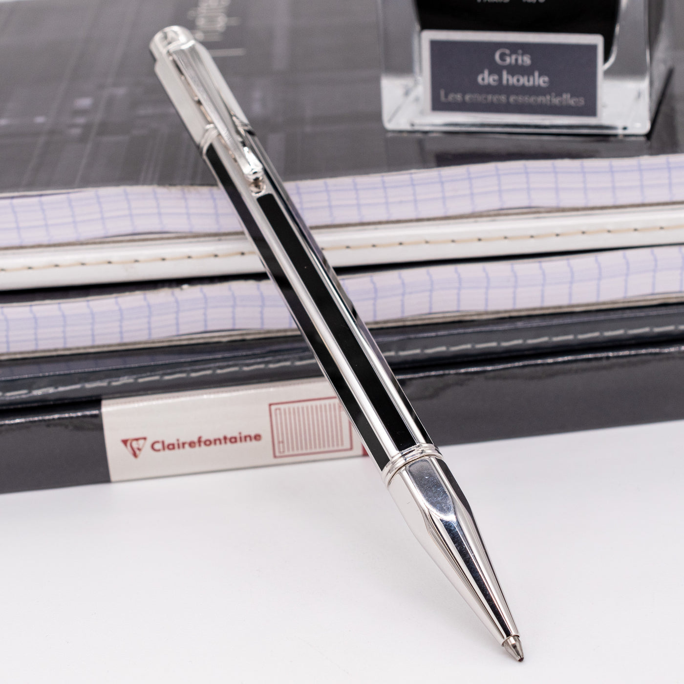 Caran d'Ache Varius Black Edition Ballpoint Pen - Chinese Lacquer black edition