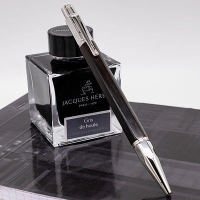 Caran d'Ache Varius Black Edition Ballpoint Pen - Ebony Wood