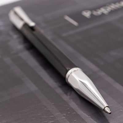 Caran d'Ache Varius Black Edition Ballpoint Pen - Zebu Horn tip