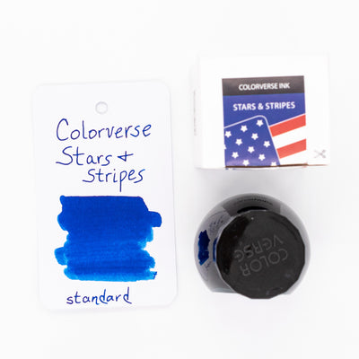 Colorverse Stars and Stripes Standard Ink Bottle blue