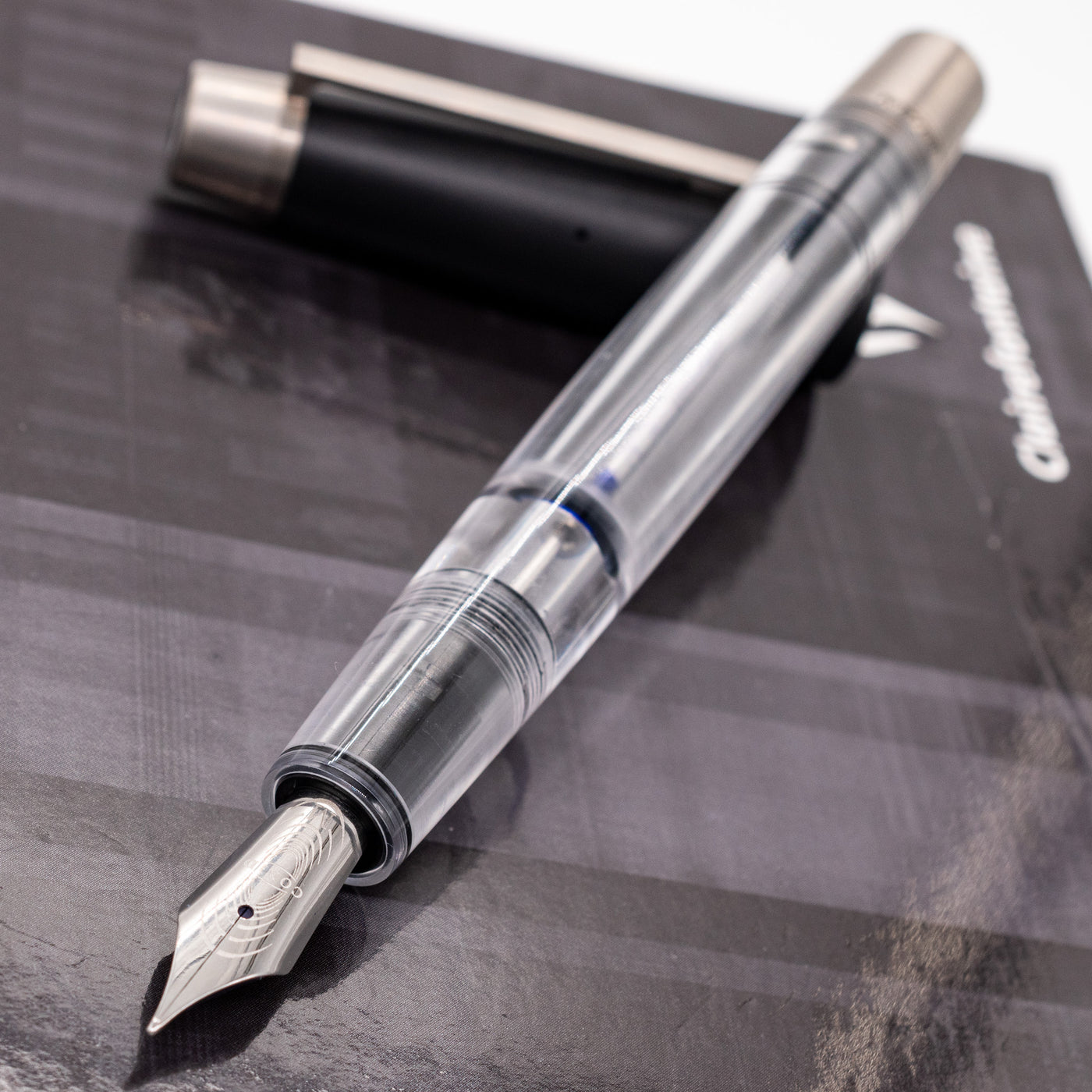 Conid Minimalistica Bulkfiller Demonstrator Fountain Pen uncapped