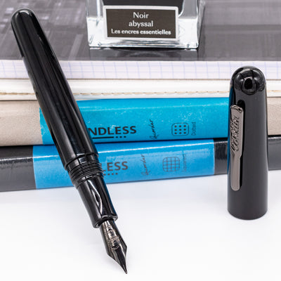 Conklin All American Raven Black Fountain Pen