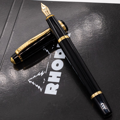 Cross Bailey Lights Fountain Pen - Black & Gold inexpensive