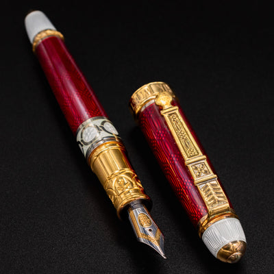 David Oscarson Henrik Wigstrom Trophy Collection Fountain Pen - Ruby limited edition