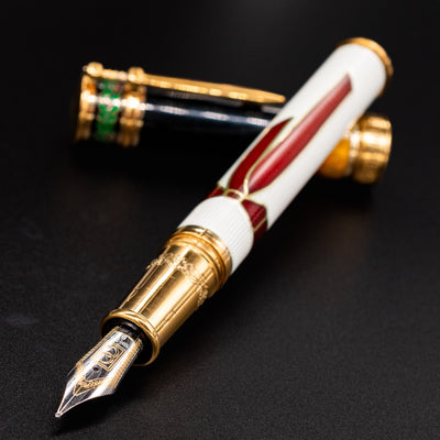 David Oscarson Sankta Lucia Fountain Pen Uncapped