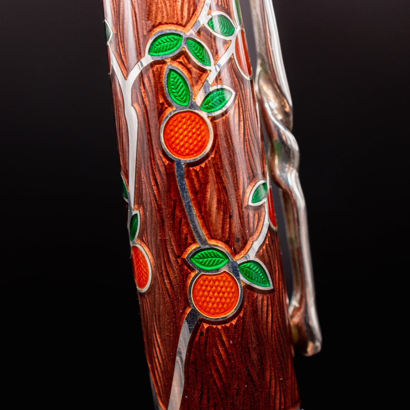 David Oscarson Tree of Life Fountain Pen Liquid Coffee Fruits