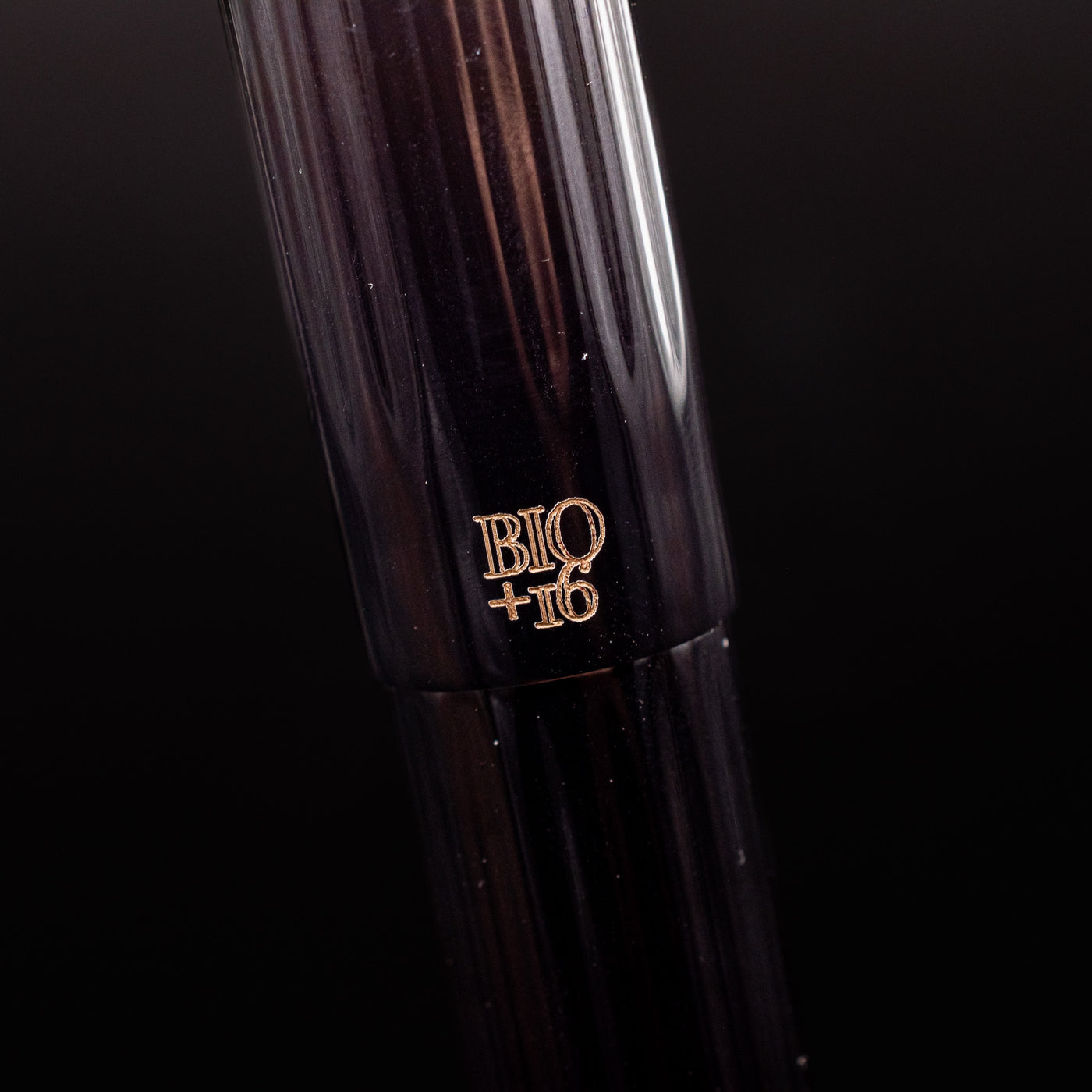 Delta Bio+16 Nera Fountain Pen - 14k Gold Nib logo