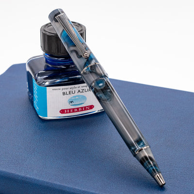 Delta Duna Ballpoint Pen - Grey Reflex italian