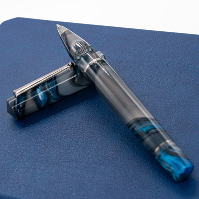 Delta Duna Rollerball Pen - Grey Reflex italian