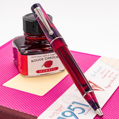 Delta Duna Ballpoint Pen - Magenta Mirage italian