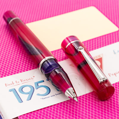 Delta Duna Rollerball Pen - Magenta Mirage italian