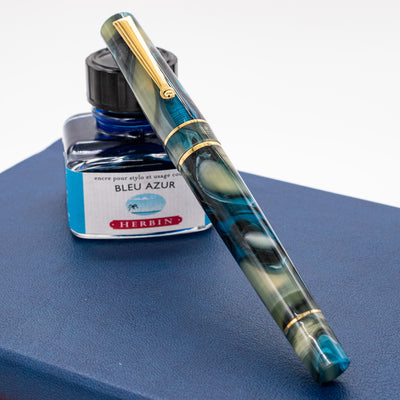 Delta Duna Rollerball Pen - Yellow Horizon capped