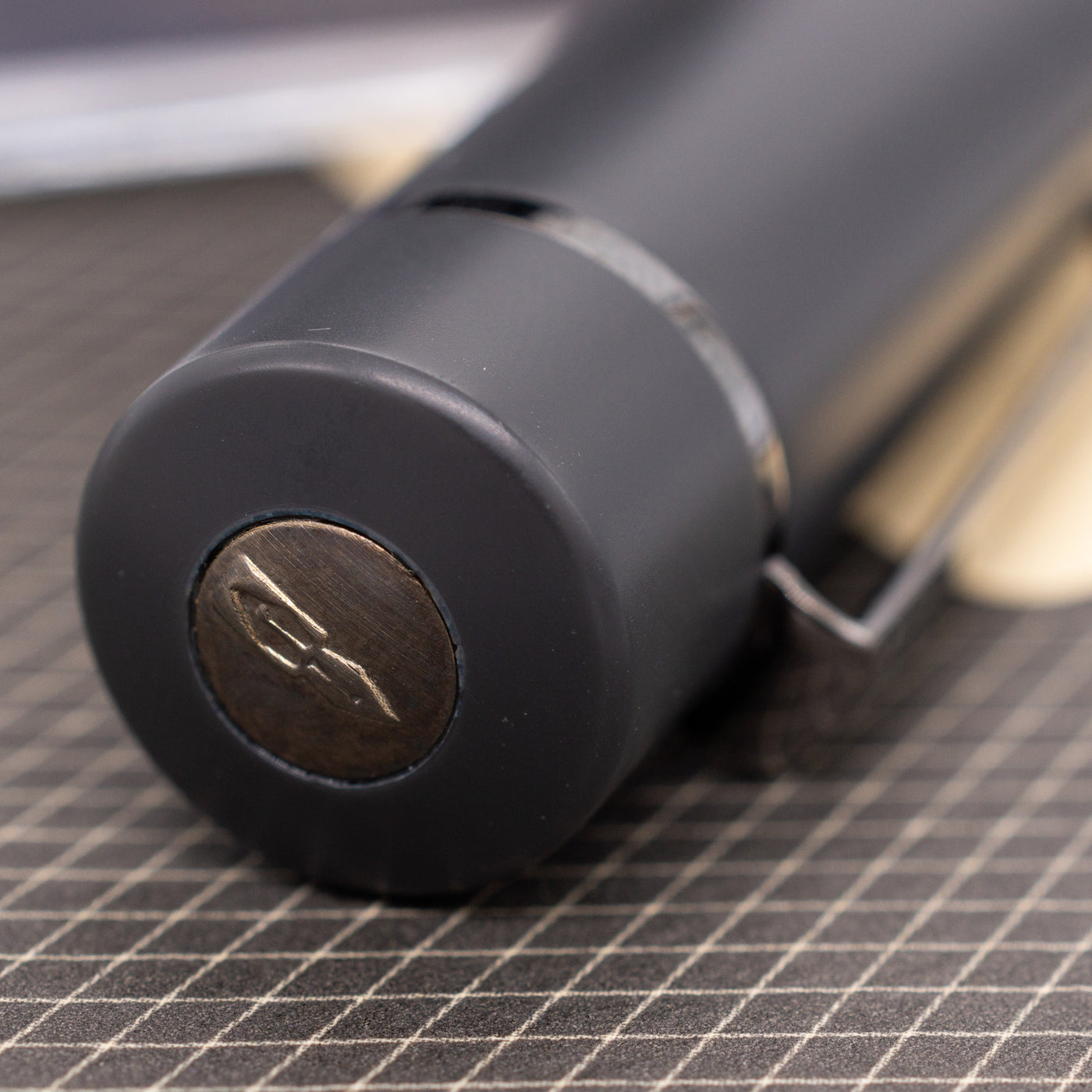 Delta Prestige Matte Limited Edition Fountain Pen cap top