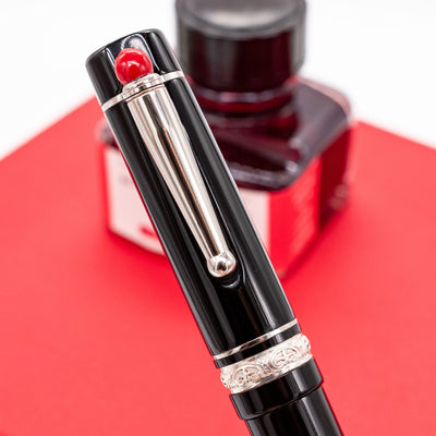 Delta WE Fountain Pen - 17 (Black) horn