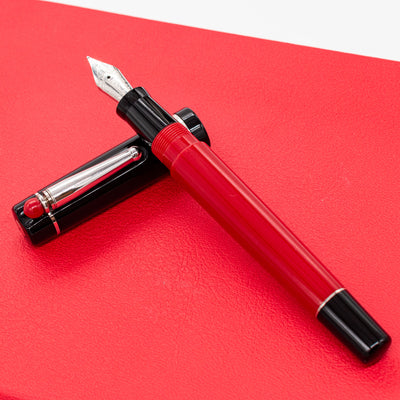 Delta WE Fountain Pen - Smorfia red