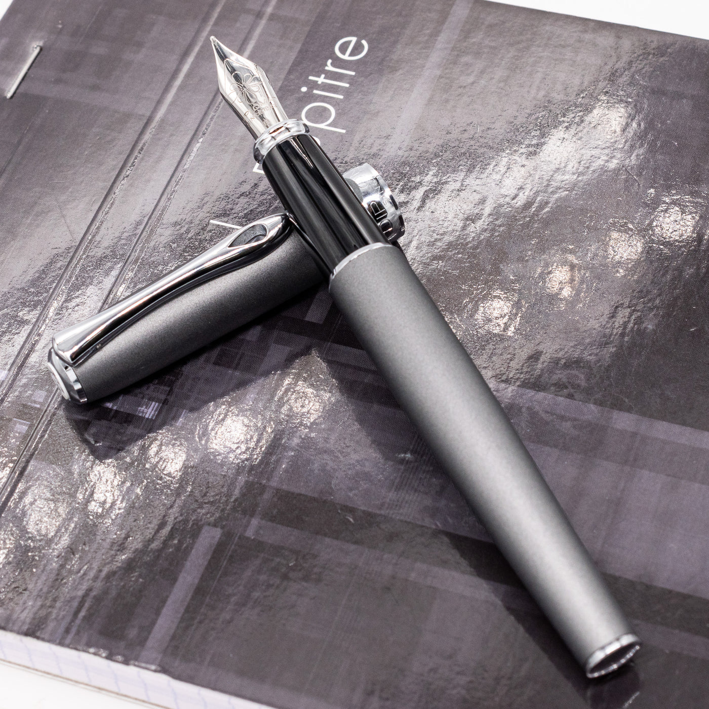 Diplomat Excellence A2 Venezia Platin Fountain Pen metal