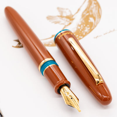 Esterbrook Estie Fountain Pen - Incredible Rock gold trim