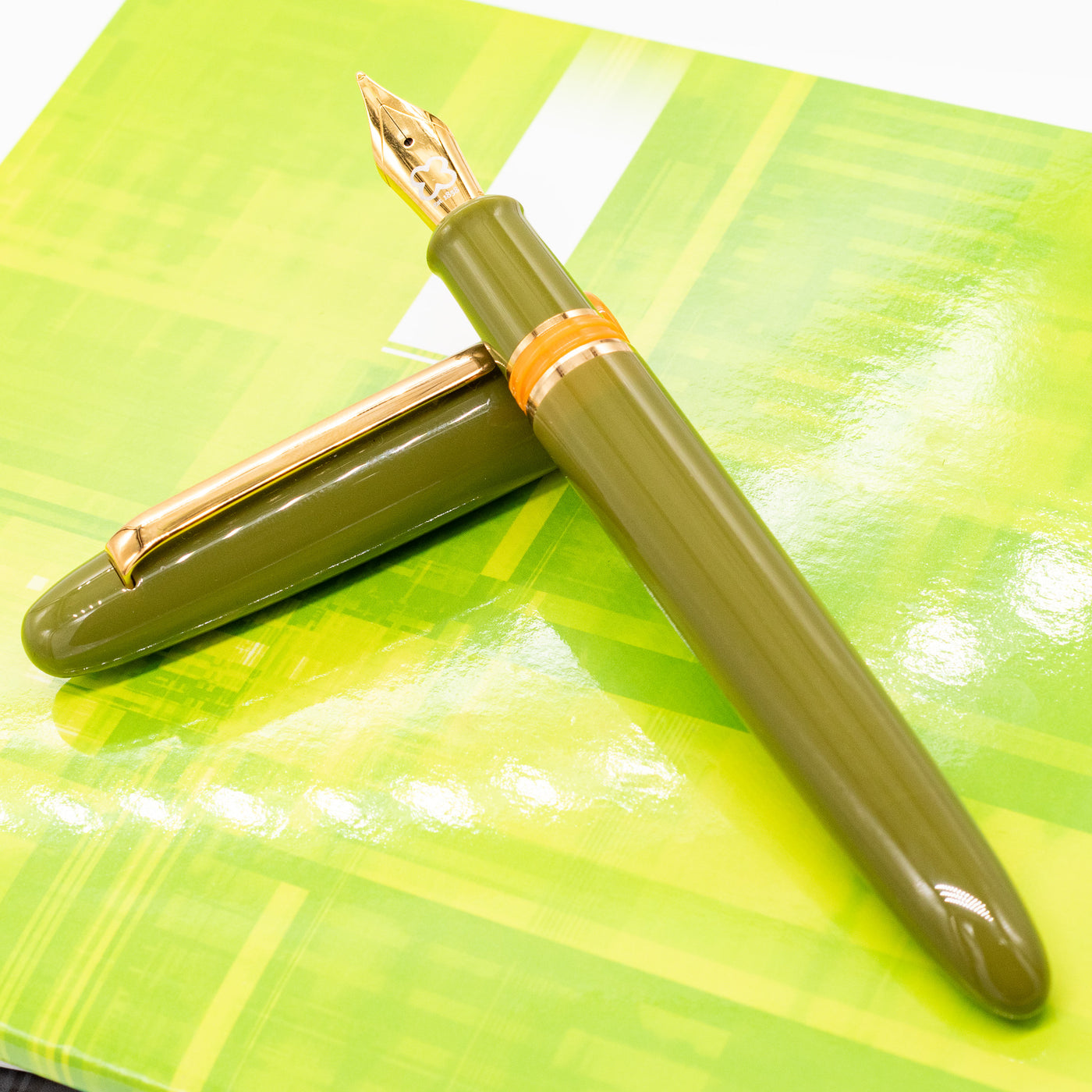 Esterbrook Estie Fountain Pen - Quirky Leaf green