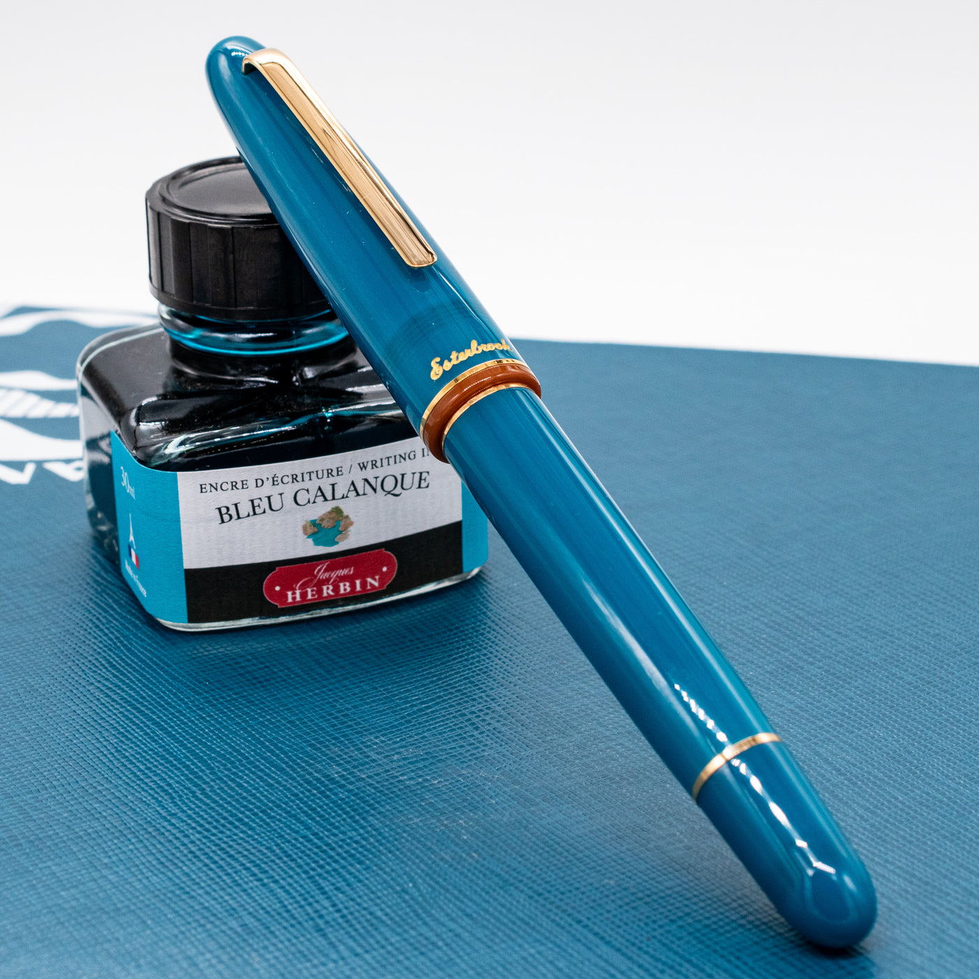 Esterbrook Estie Funky Lake Fountain Pen button piston capped