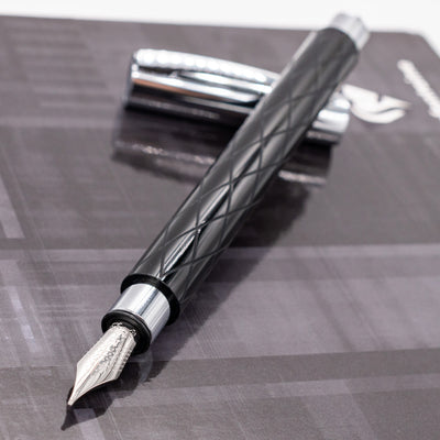 Faber-Castell Ambition Rhombus Fountain Pen uncapped