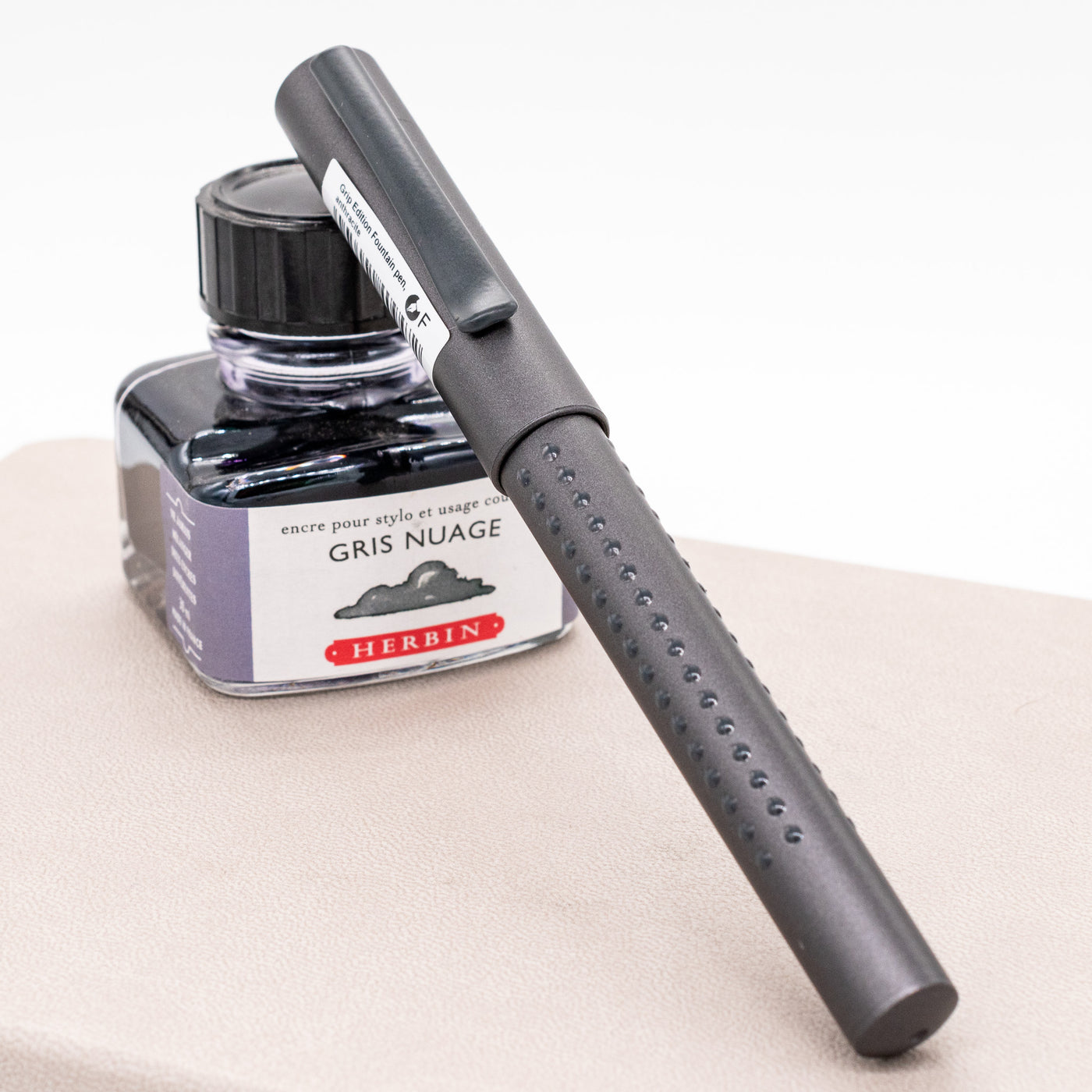 Faber-Castell Grip 2011 Fountain Pen - Anthracite capped