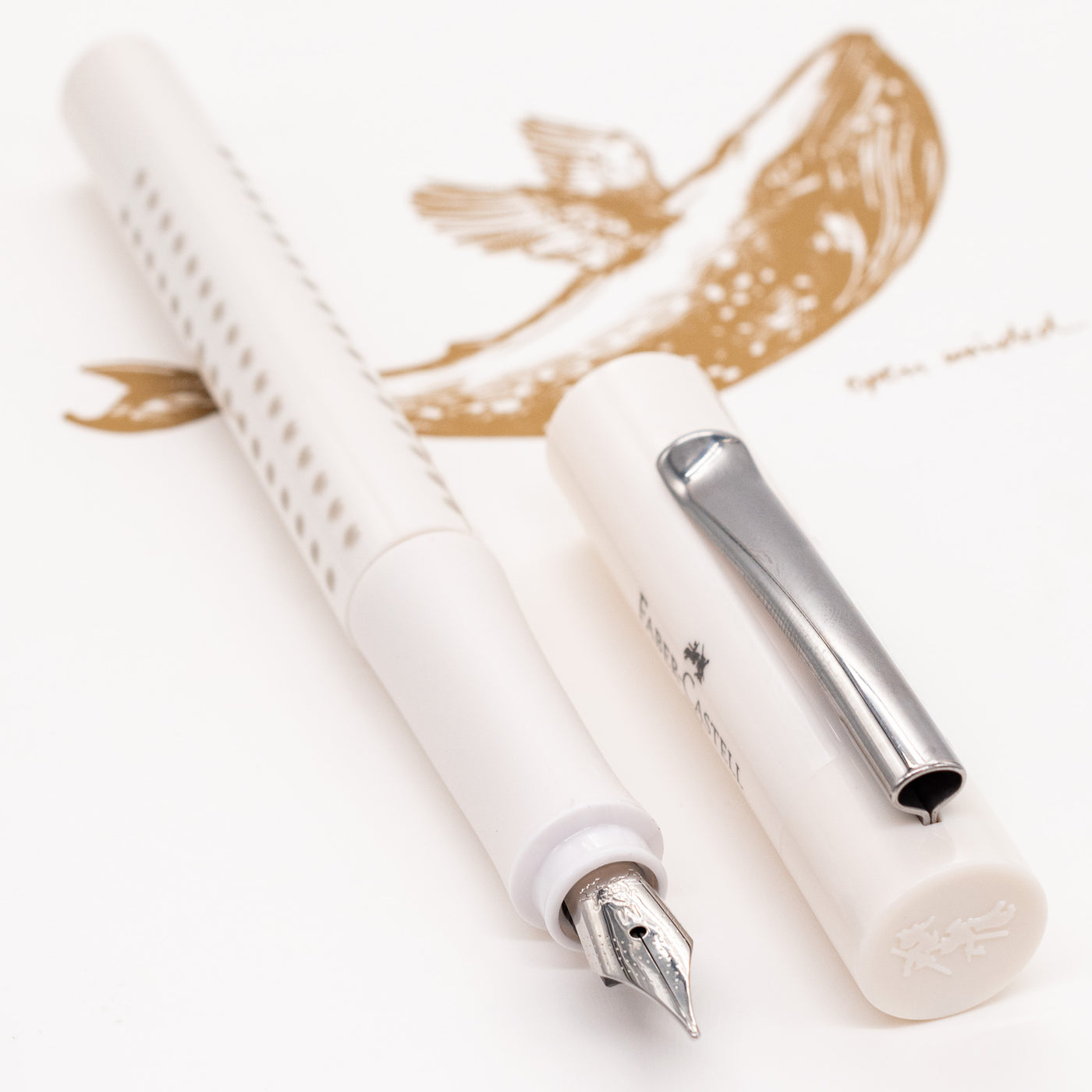 Faber-Castell Grip 2010 Fountain Pen - Coconut Milk inexpensive