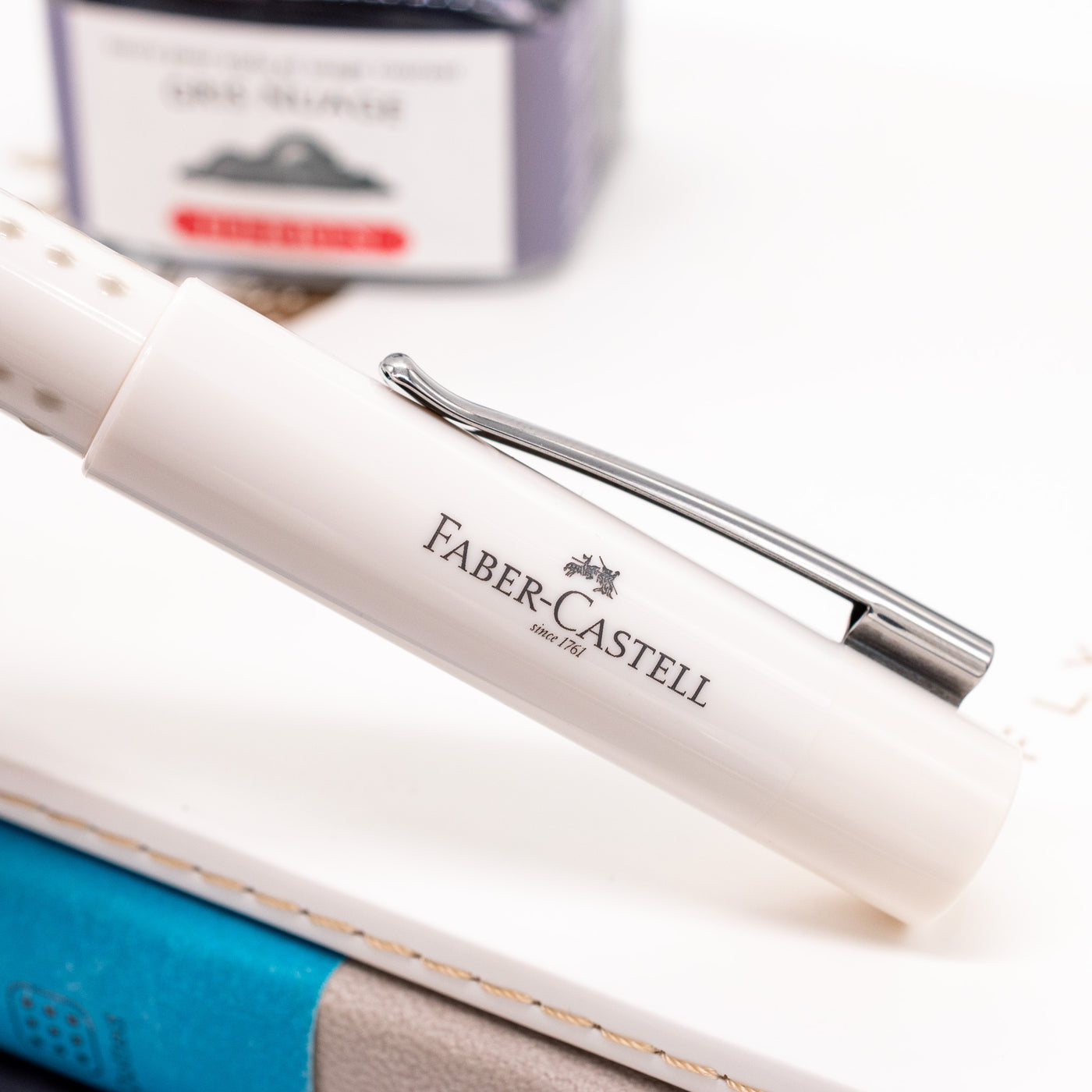 Faber-Castell Grip 2010 Fountain Pen - Coconut Milk logo