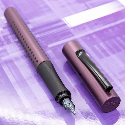 Faber-Castell Grip Fountain Pen - Berry iridescent