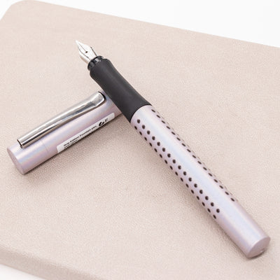 Faber-Castell Grip Glam Fountain Pen - Pearl iridescent