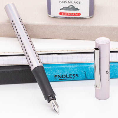 Faber-Castell Grip Glam Fountain Pen - Pearl
