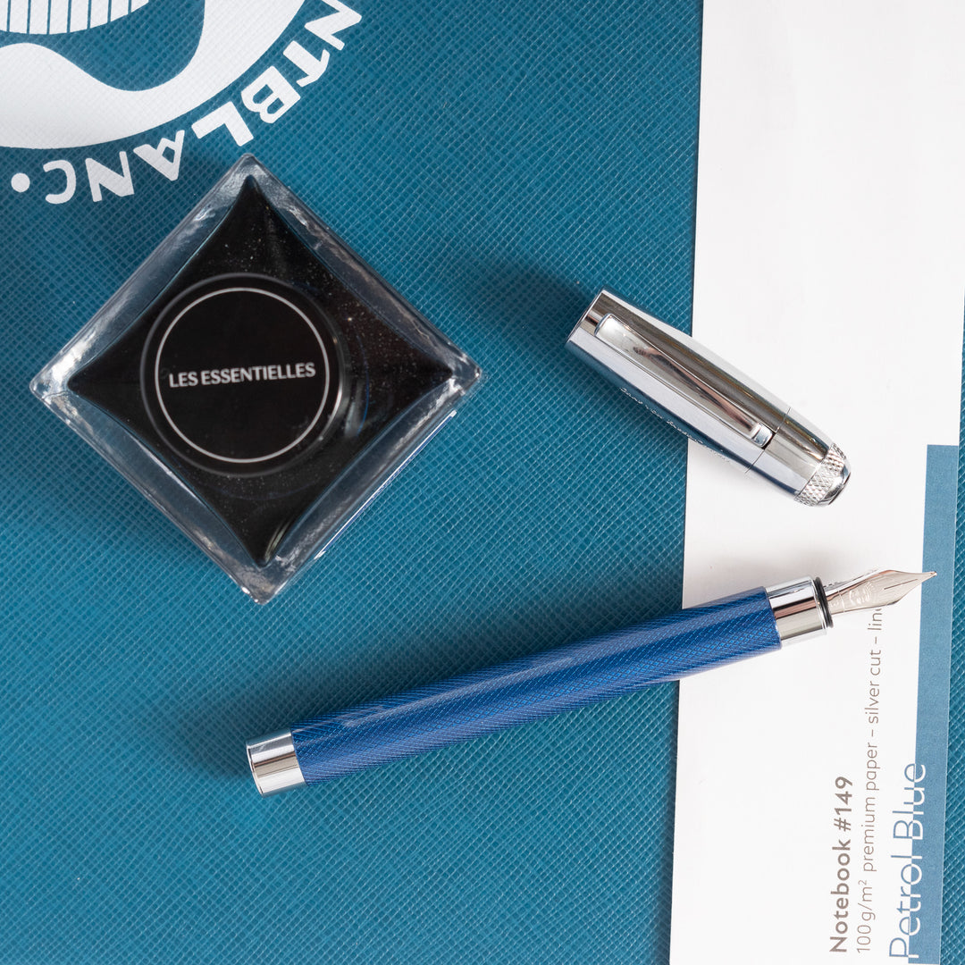 Montblanc petrol blue ink hotsell