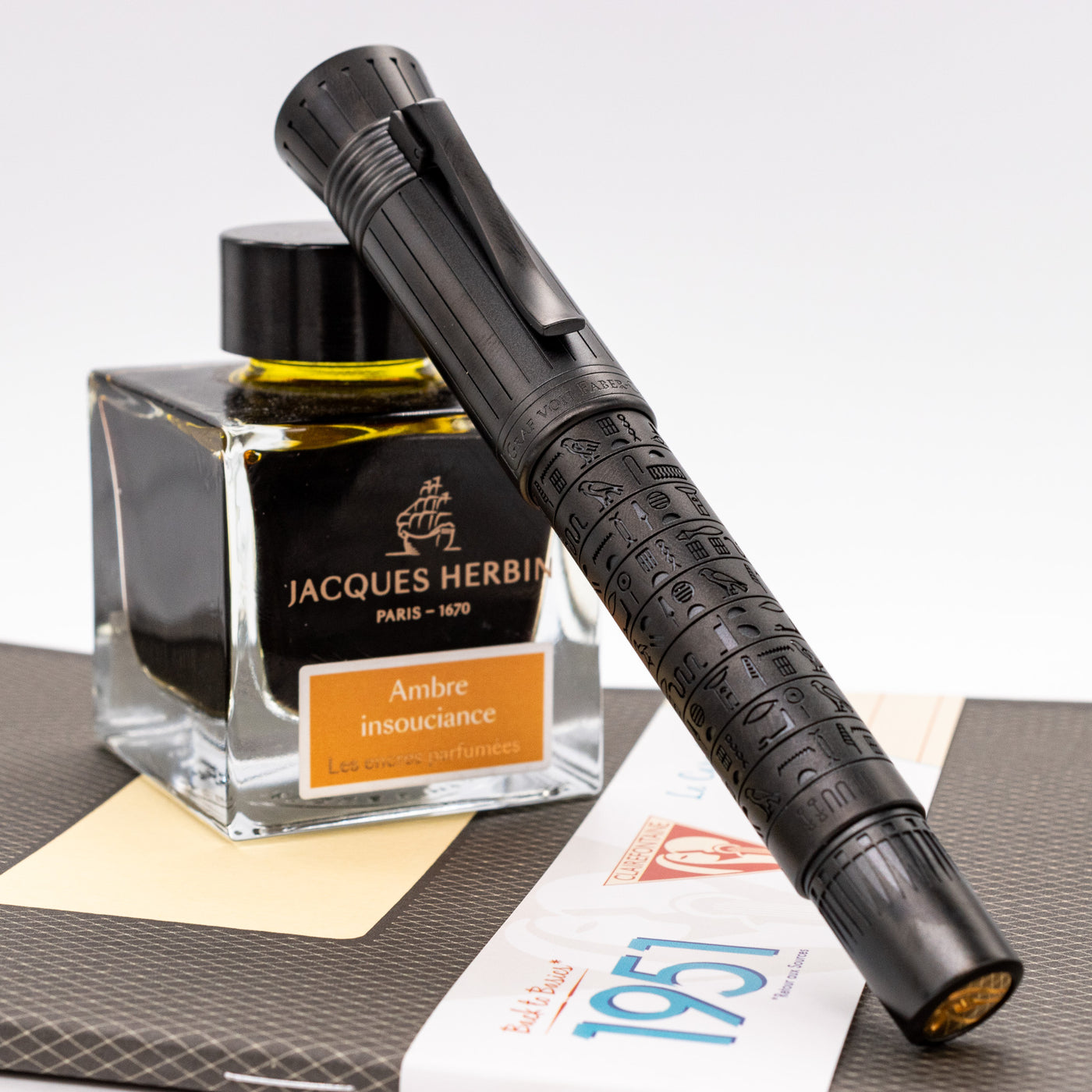 Graf von Faber-Castell Pen of the Year 2023 Ancient Egypt Fountain Pen Capped