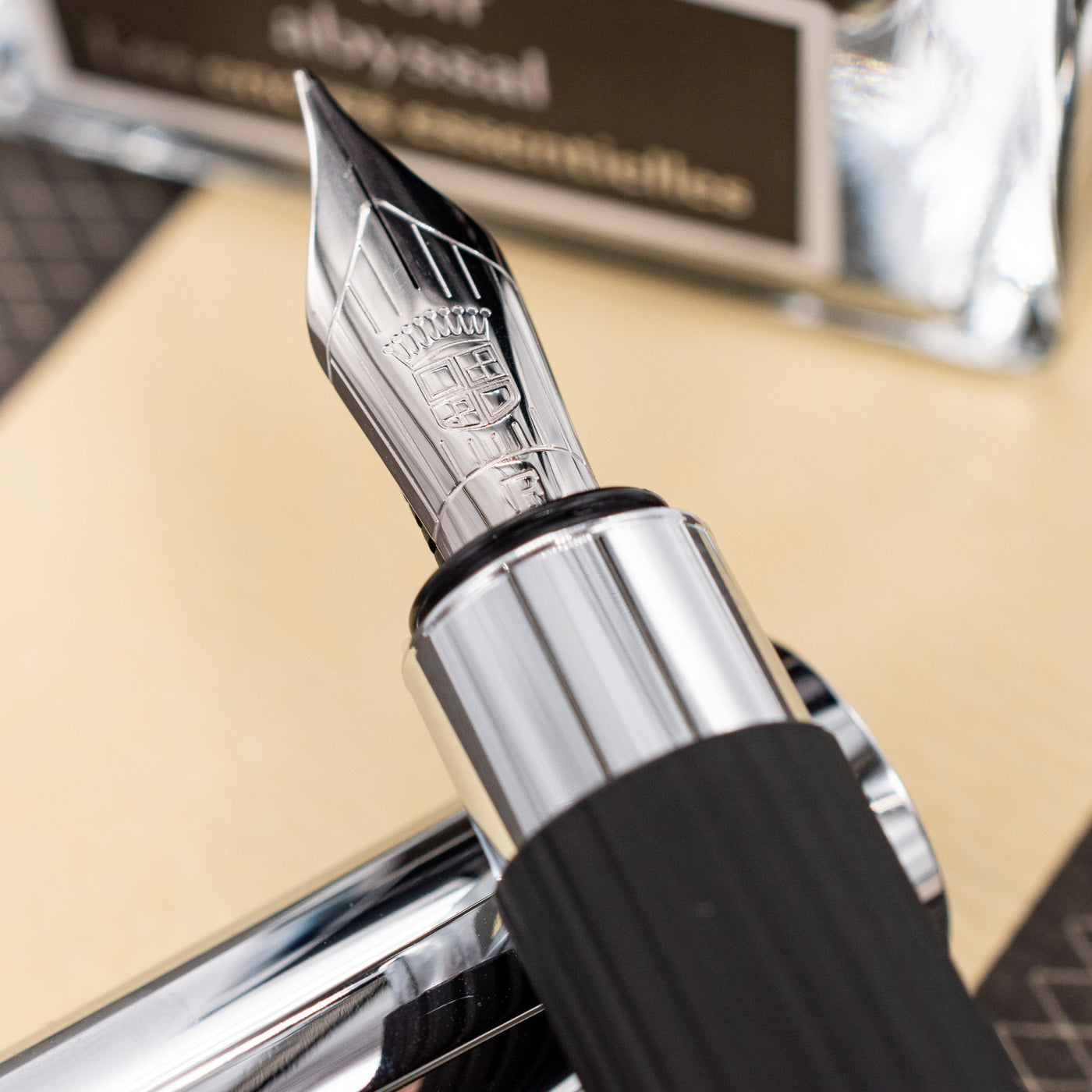 Graf von Faber-Castell Tamitio Fountain Pen - Classic Black stainless steel nib