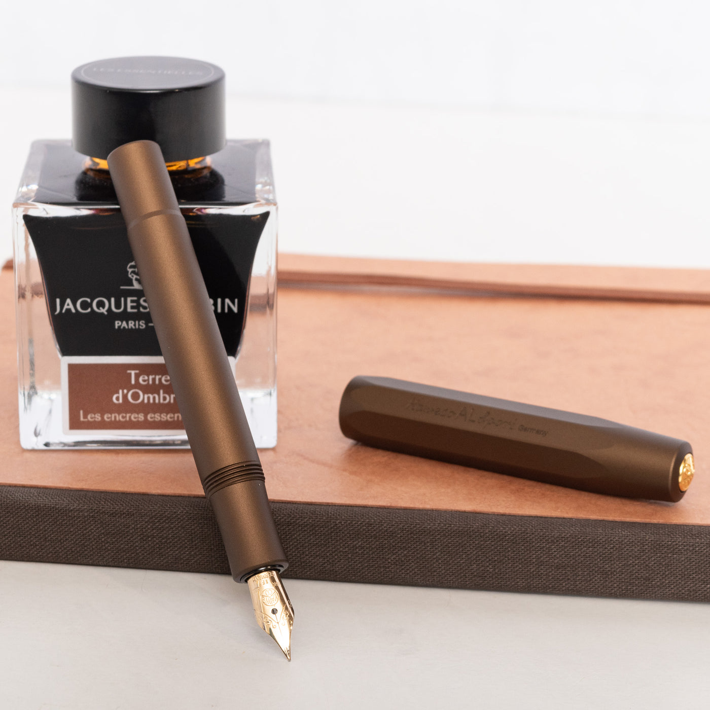 Kaweco AL Sport North American Exclusive Golden Espresso Fountain Pen