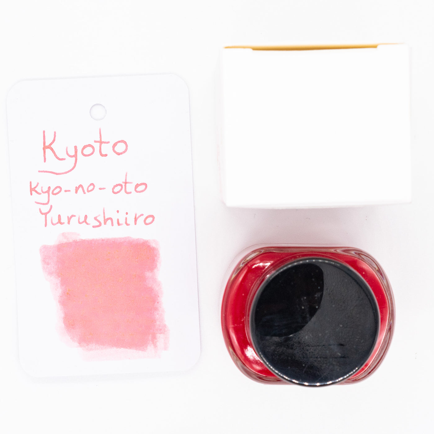 Kyoto Kyo no Oto Yurushi Iro Ink Bottle soft pink